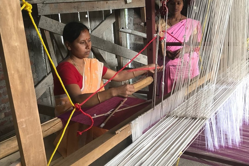 Training Programme in Jaquard Handloom Weaver at Assam